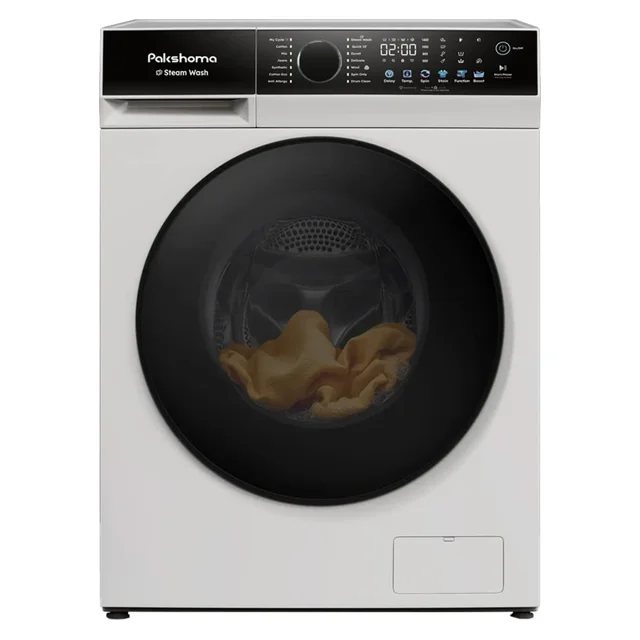 عکس از روبه روی ماشین لباسشویی پاکشوما s8w